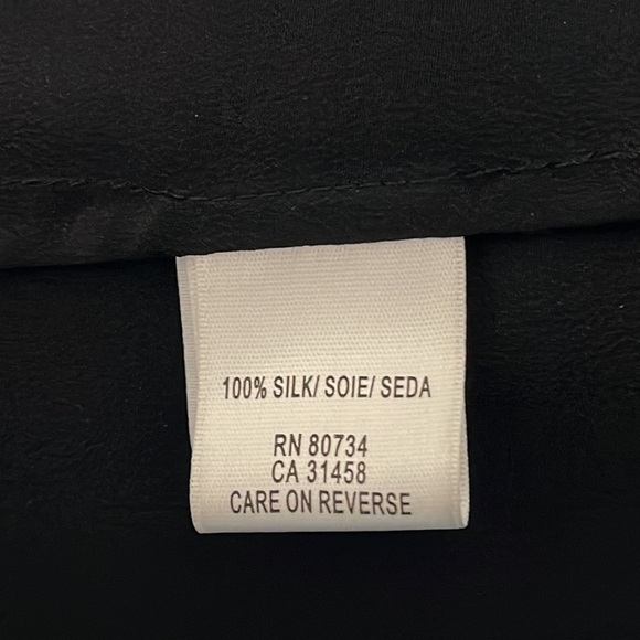 BCBGMaxAzria Sexy Little Black Silk Dress Sz. 4 - Picture 12 of 13